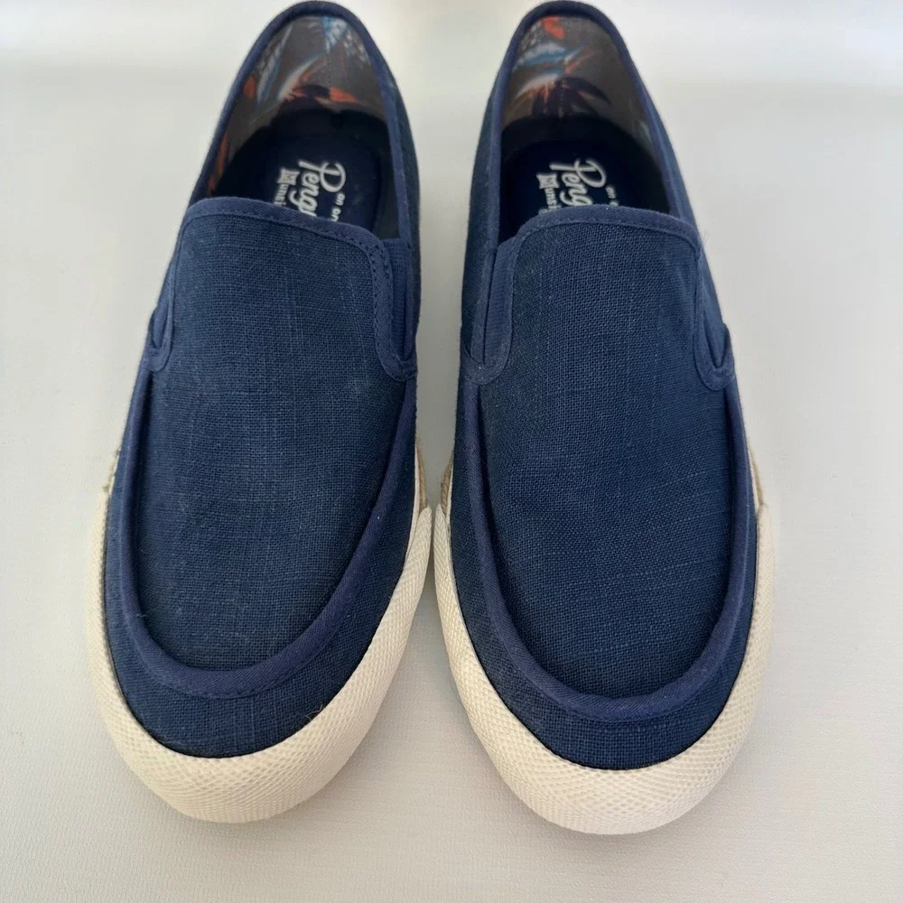 Mens Original Penguin Canvas Slip On Espadrille Casual‎ Shoes Size 10.5